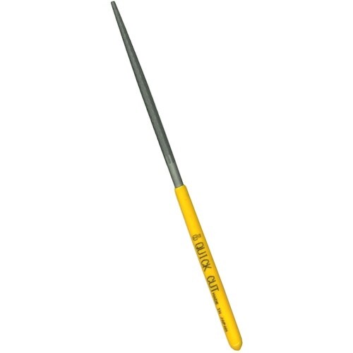 ツボサン クイックカットヤスリ 12本組 丸 中目