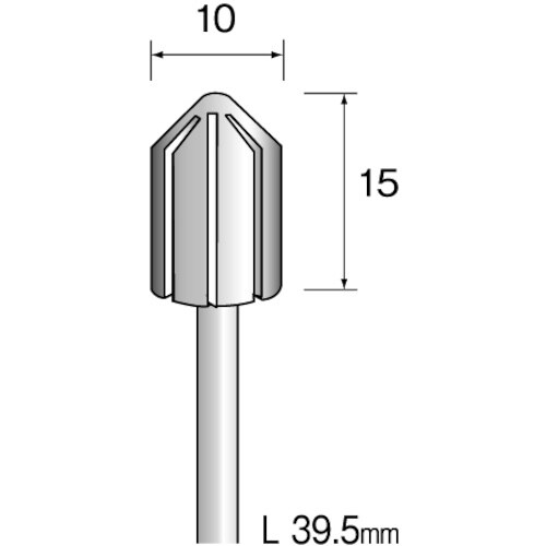 Minimo ラバーホルダー 先尖 φ12用 (3