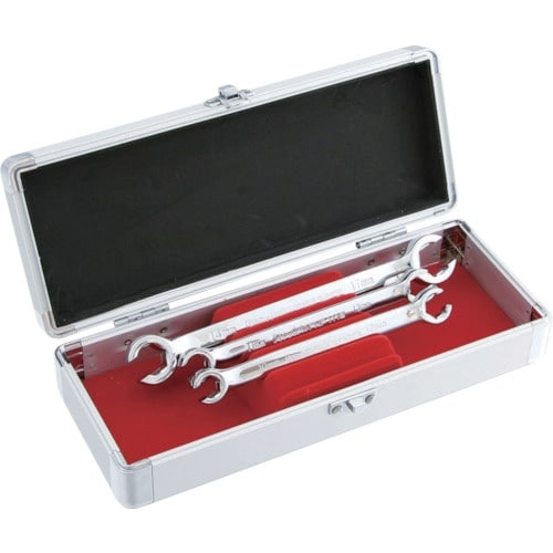 スエカゲ 3本組フレアナットレンチセット フラット