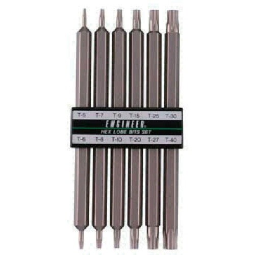 ENGINEER ヘックスローブビットセット