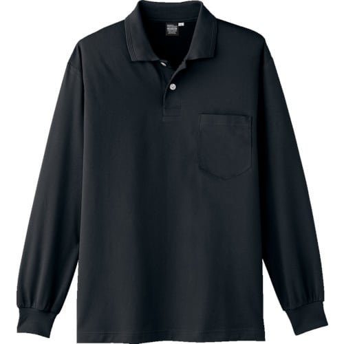 コーコス 長袖ポロシャツA−1668 23 チャコ