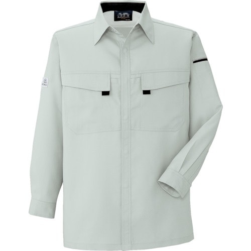 コーコス 長袖シャツA−3368 3 シルバー E