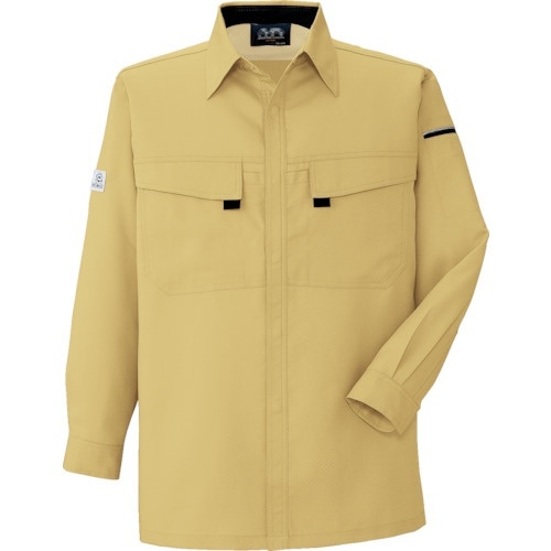 コーコス 長袖シャツA−3368 4 マスタードE