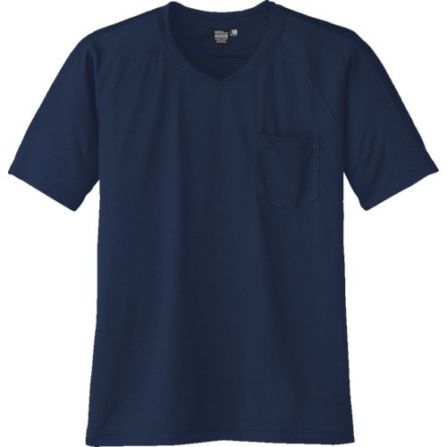 コーコス 半袖VネックTシャツA−667 1 ネイ