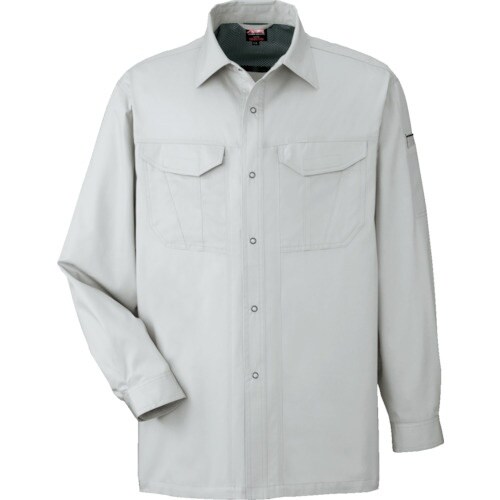 コーコス 長袖シャツA−748 3プラチナSLM