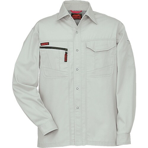 コーコス 長袖シャツA−768 3プラチナSL5L