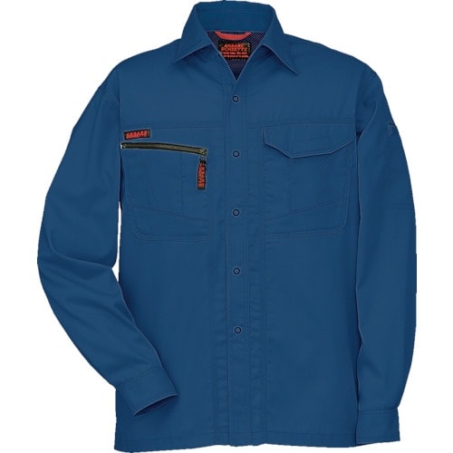 コーコス 長袖シャツA−768 6Dアズーリ LL