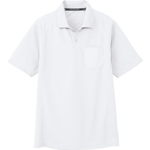 コーコス 半袖ポロシャツAS−16570 ホワイト