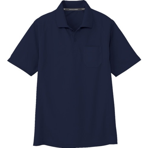 コーコス 半袖ポロシャツAS−16571 ネイビー