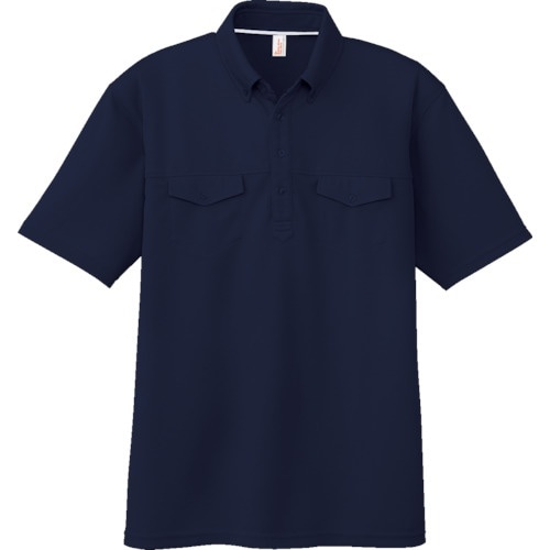 コーコス 半袖BDポロシャツAS−557 1 ネイ