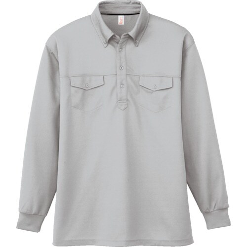 コーコス 長袖BDポロシャツAS−558 3 シル