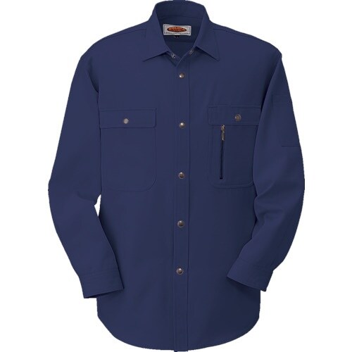 コーコス 長袖シャツH−1198 1 ネイビー 4