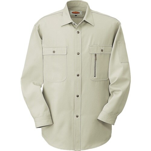 コーコス 長袖シャツH−1198 5 アイボリー4