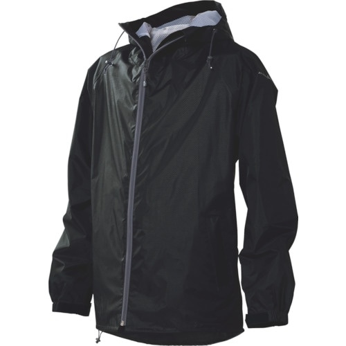 Makku レイントラックジャケット ブラックM