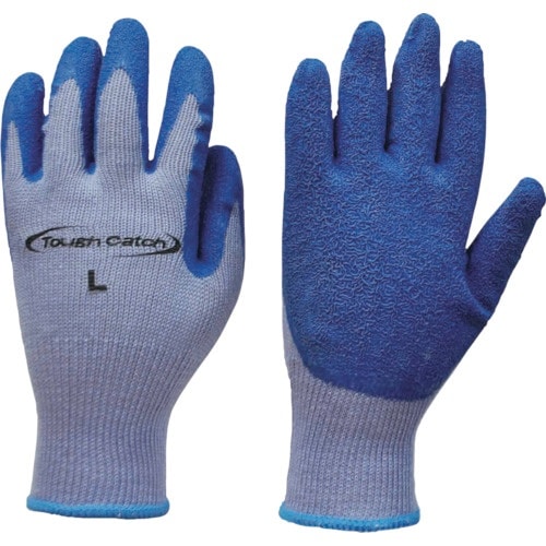 ダンロップ 天然ゴム作業用背抜き手袋 タフキャッチ