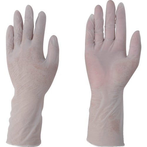 AS APNBR手袋PK指先エンボス2L 1000