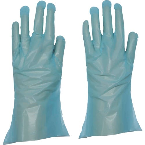 ダンロップ ポリエチレン手袋 PD−110 Mブル