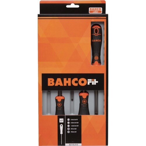 BAHCO グリップドライバー FIT 5本セット