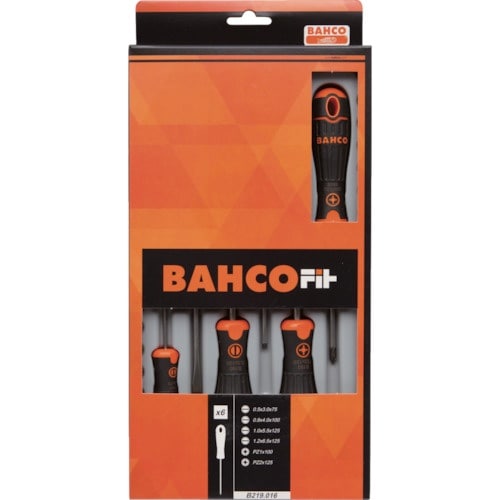 BAHCO グリップドライバー FIT 6本セット