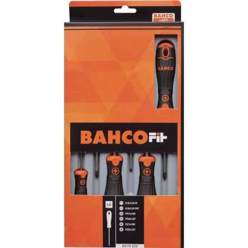 BAHCO グリップドライバー FIT 6本セット
