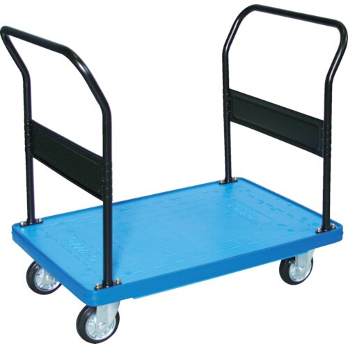 TRUSCO MKP樹脂製台車 両袖ハンドル 90