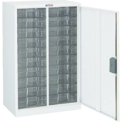 TRUSCO カタログケース 片開 深型2列10段