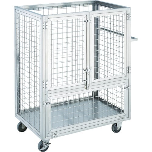 TRUSCO オールステンレス製運搬車 オールステ