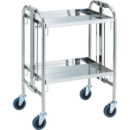 TRUSCO SUS304折りたたみ式ワゴン 55