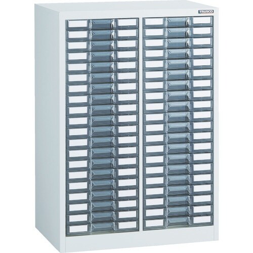 TRUSCO カタログケース 浅型2列20段 W