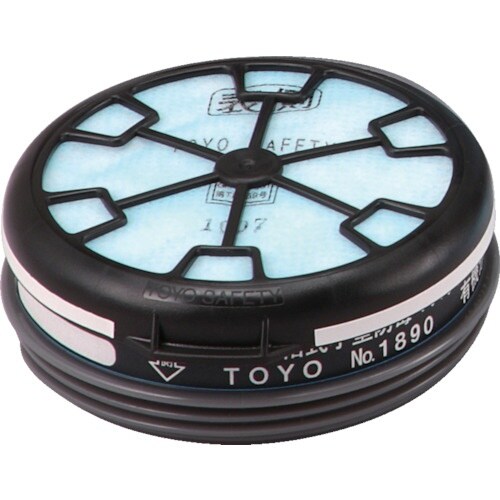 トーヨーセーフティ TOYO 取替え用吸収缶防じん