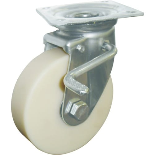 ヨドノ 帯電防止MCナイロン車輪(ベアリング入)ス