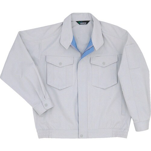 ミドリ安全 帯電防止 男女共用E/Cブルゾン シル