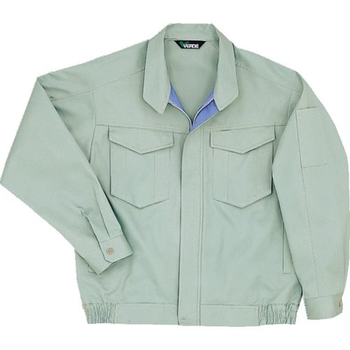 ミドリ安全 綿100%ブルゾン ライトグリーン 3