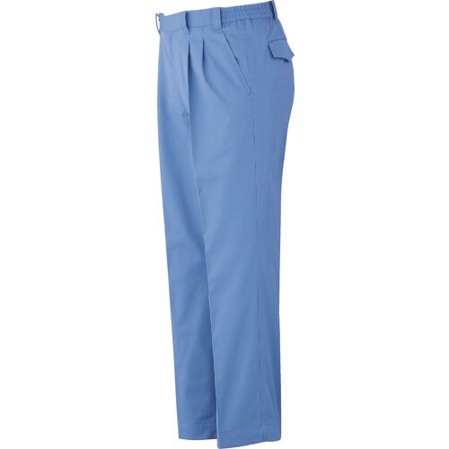 ミドリ安全 帯電防止 スラックス ブルー S