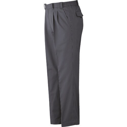 ミドリ安全 帯電防止 スラックス チャコール 4L