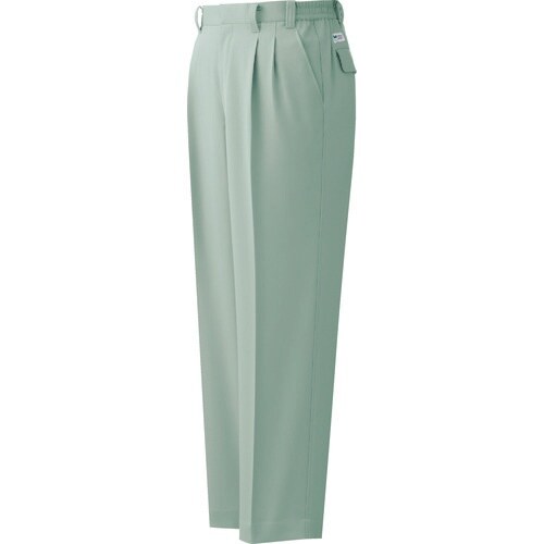 ミドリ安全 春夏 スラックス グリーン LL