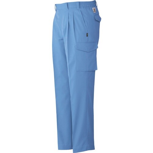 ミドリ安全 エコ帯電防止 カーゴスラックス ブルー