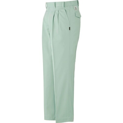 ミドリ安全 エコ帯電防止 スラックス グリーン L