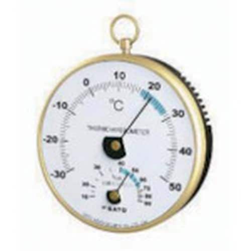 佐藤 Φ100温湿度計 TH−100 (1017−