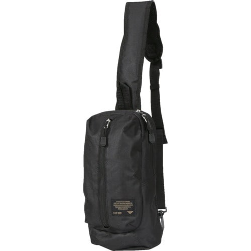 カジメイク 9105 ボディバッグ ブラック 4L