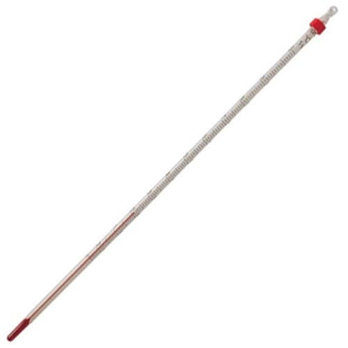 AS 赤液棒状温度計0ー+50℃