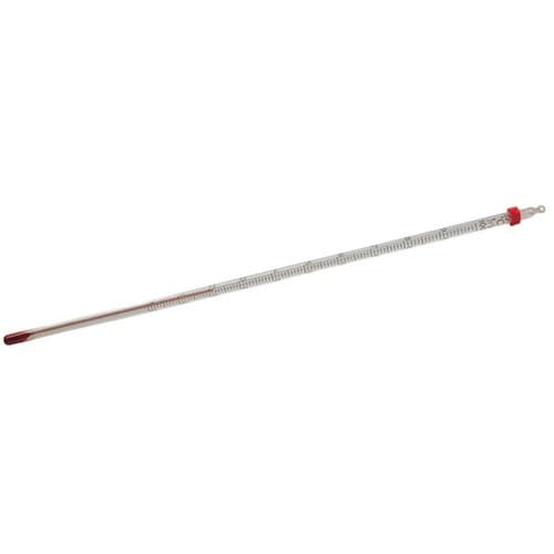 AS 赤液棒状温度計0ー+100℃