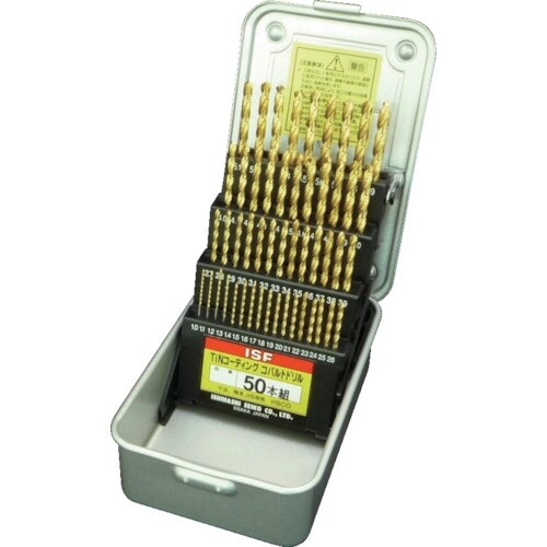 ISF TINコーティング コバルト正宗ドリル 5