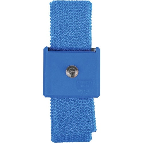 DESCO 布製伸縮型リストバンド 長さ調整機能付