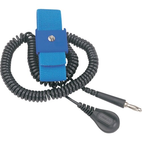 DESCO 布製リストストラップ 長さ調整機能付き