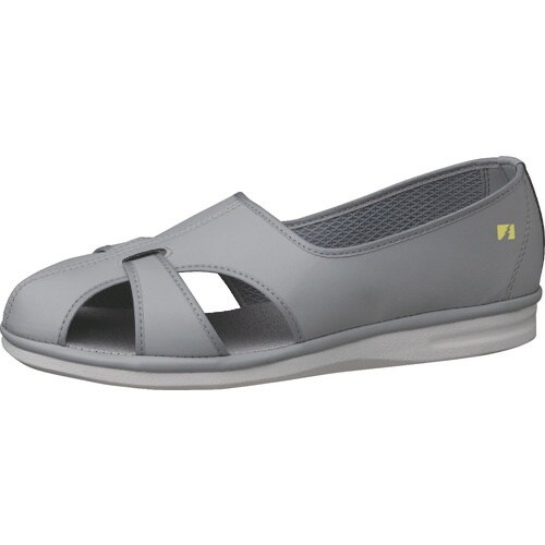 ミドリ安全 静電作業靴 PS−01S グレイ 23