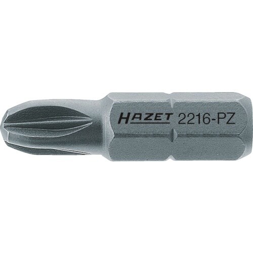 HAZET ビット(差込角6.35mm) 刃先PZ