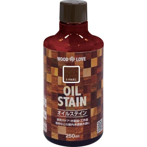 ニッぺ 油性オイルステイン 250ml Sマホガ二