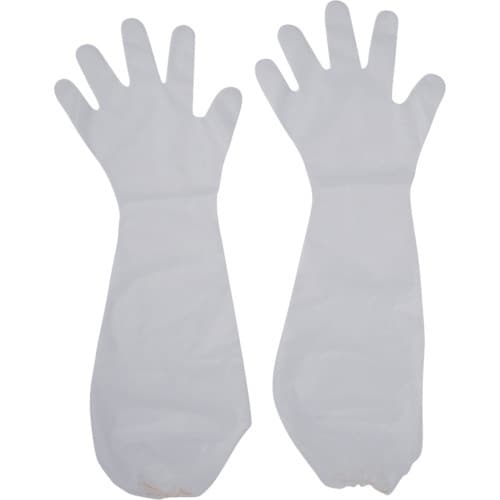 AS ポリエチロング手袋M86030枚入