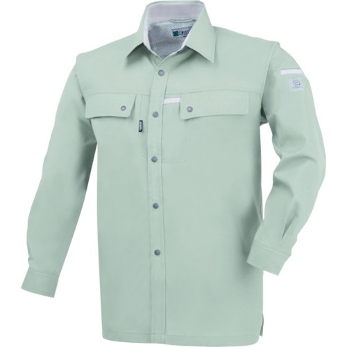 XEBEC 長袖シャツ1553−61−M モスグリ